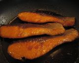 秋鮭の生姜焼き。作り方6写真