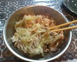 豚バラ薄切り肉で♪全部混ぜ混ぜ冷しゃぶ♪作り方3写真