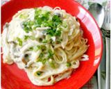 簡単♥カレー風味のクリームパスタ 濃厚♥作り方8写真
