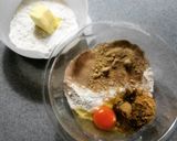 黒豆甘納豆入り 香ばしきなこパン作り方1写真