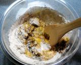 黒豆甘納豆入り 香ばしきなこパン作り方2写真