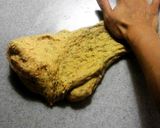 黒豆甘納豆入り 香ばしきなこパン作り方4写真