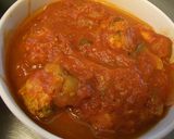 鶏団子のトマトソース煮込み作り方8写真