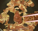 簡単！！ トマトとオクラ入りの生姜焼き作り方3写真
