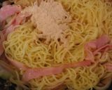 塩焼きそばDEカルボナーラ風味作り方5写真