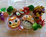 キャラ弁ーうながっぱのおにぎりー作り方10写真