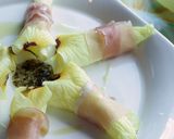 花オクラの生ハム巻き作り方7写真