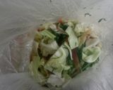 にんにく☆ｷｬﾍﾞﾂのお漬け物☆作り方3写真