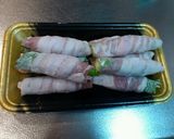 オクラとシソの豚バラ巻き作り方3写真