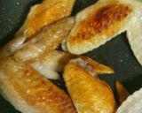 居酒屋メニュー♪手羽先のピリ辛照り焼き作り方2写真