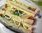 ランチに*クリームチーズとハムのサンド*作り方7写真