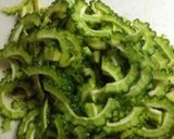ゴーヤのゴマ味噌炒め作り方1写真