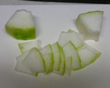 とうがんの春雨スープ　ニンニク風味作り方3写真