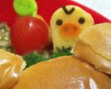 キャラ弁に！卵焼きでキイロイトリ！作り方2写真