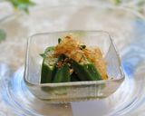 オクラと油揚げのサッと煮びたし☆作り方3写真