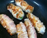 簡単ヘルシーコンニャクの肉巻き作り方4写真
