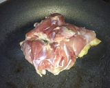 皮パリパリ:鶏の照焼き丼作り方3写真