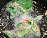 モロヘイヤと蕎麦のかき揚げ作り方4写真