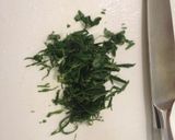 大葉と塩昆布でもう一品パスタ♫作り方1写真