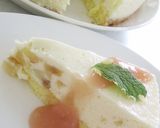 生クリーム不使用☆桃のヨーグルトケーキ。作り方27写真