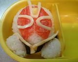 ★仮面ライダーウィザード★キャラ弁★作り方7写真