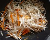 ∞∞∞　自然食卓　きんぴら　∞∞∞作り方2写真