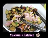 ナスとズッキーニの砂糖醤油炒め作り方3写真