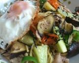 夏野菜救済☆あとがけソース焼きそば☆作り方5写真