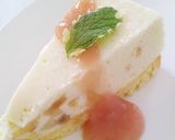 生クリーム不使用☆桃のヨーグルトケーキ。作り方28写真