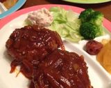 豆腐でかさ増し☆煮込みハンバーグ☆作り方7写真