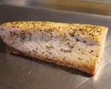 カツオのガーリックステーキ。作り方10写真