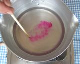 光琳菊（道明寺製）作り方1写真