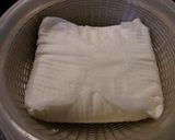 ♪牛乳から自家製クリームチーズ♪作り方3写真