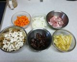 血を補う！きくらげの味噌スープ作り方1写真