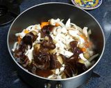 血を補う！きくらげの味噌スープ作り方4写真