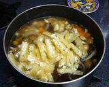 血を補う！きくらげの味噌スープ作り方5写真