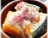 カボチャとベーコンのくりぃ～みぃミルク煮作り方7写真