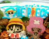 行楽 運動会 ワンピース キャラ弁作り方24写真