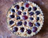 秋の味覚♪葡萄と胡桃のタルトケーキ作り方4写真