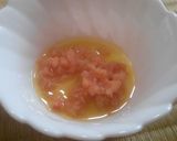 ソースの材料三つ♡たらこスパゲティー♡作り方3写真