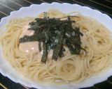 ソースの材料三つ♡たらこスパゲティー♡作り方7写真