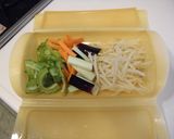 ルクエで簡単！サッパリ豚しゃぶ丼作り方6写真