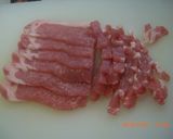 なんちゃって青椒肉絲～♪作り方1写真
