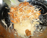 サラダ牛蒡と人参の和えたん　京都カフェ作り方4写真