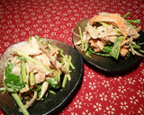 サラダ牛蒡と人参の和えたん　京都カフェ作り方7写真