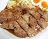 ボリューム満点＊豚バラブロックの生姜焼き作り方5写真
