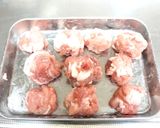 豚こま団子とシャキシャキ野菜の黒酢あん作り方2写真