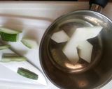 離乳食中期～赤ちゃんのための冬瓜スープ作り方1写真