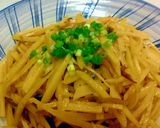 じゃが芋消費！おつまみに良し搾菜入り炒め作り方4写真