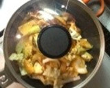 混ぜて焼くだけ◇野菜と鶏肉の甘辛炒め◇作り方7写真